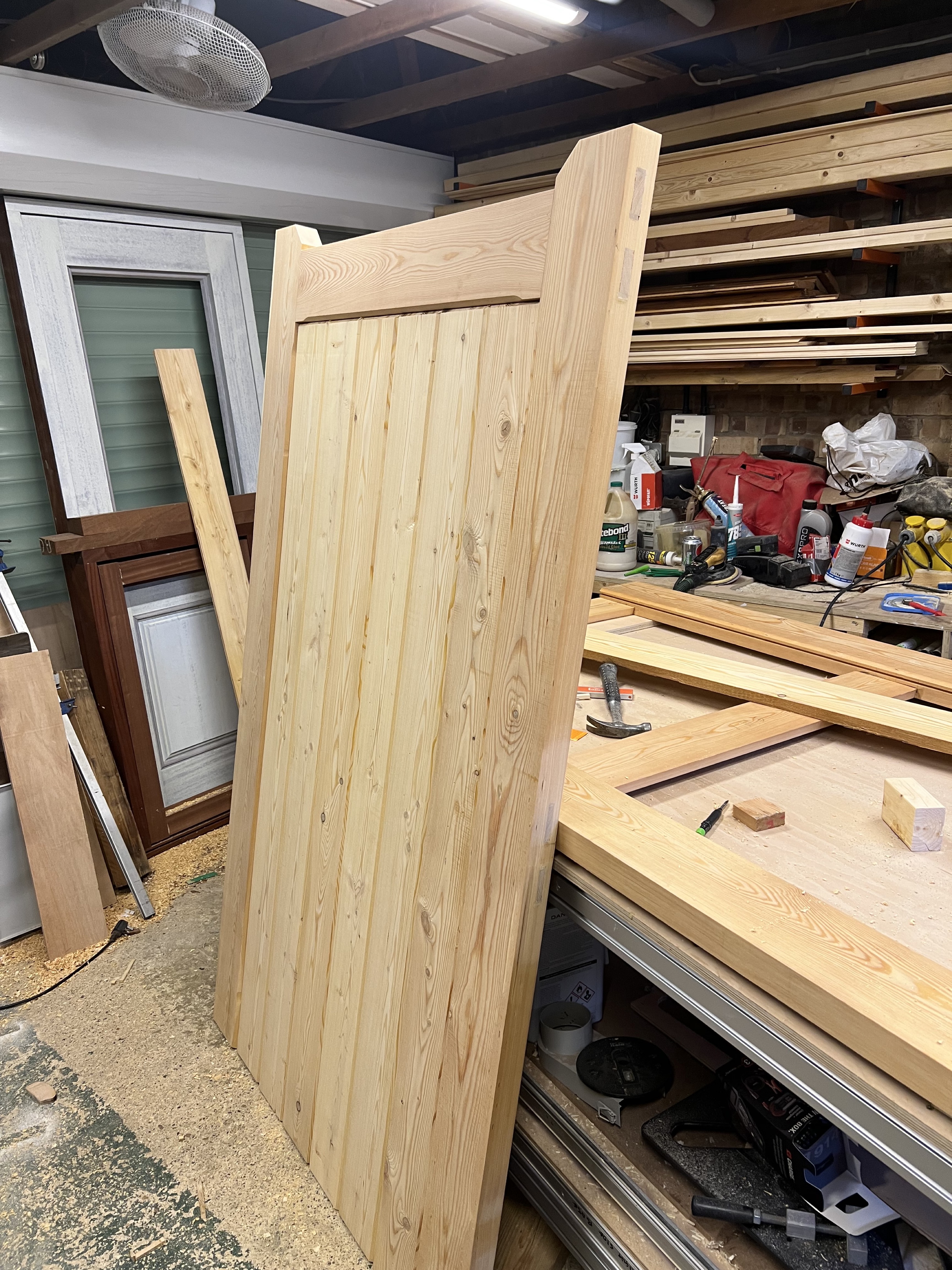Handmade door crafted in the Wellingborough workshop