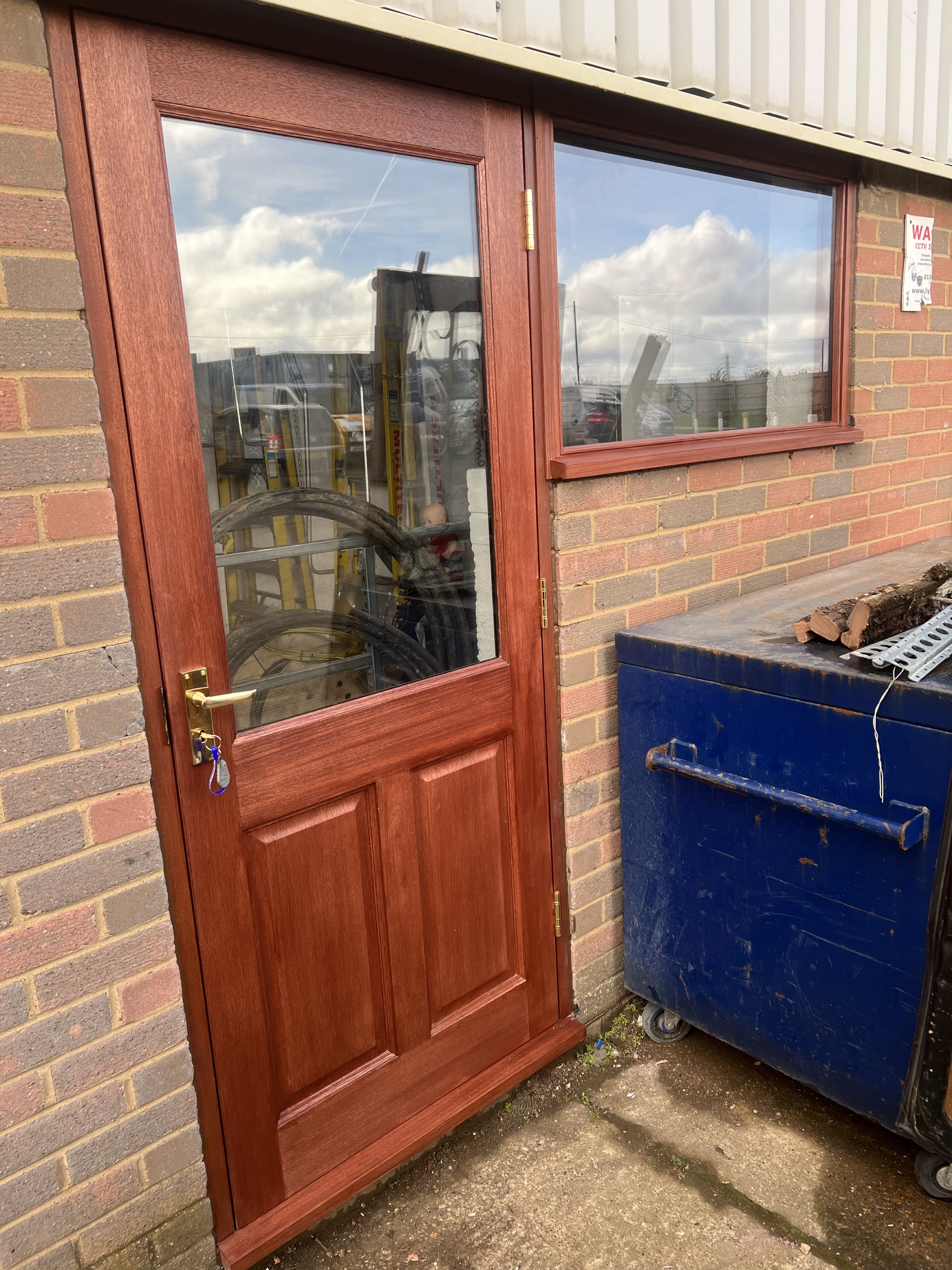 Painted external door fitted in Wellingborough
